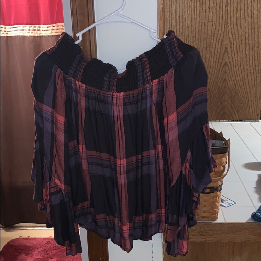 Off the shoulder shirt